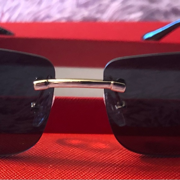 COPY - COPY - Big C Black Cartier Glasses - Picture 10 of 10